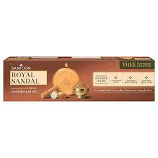 SANTOOR ROYAL SANDAL SOAP 450G 150GX3